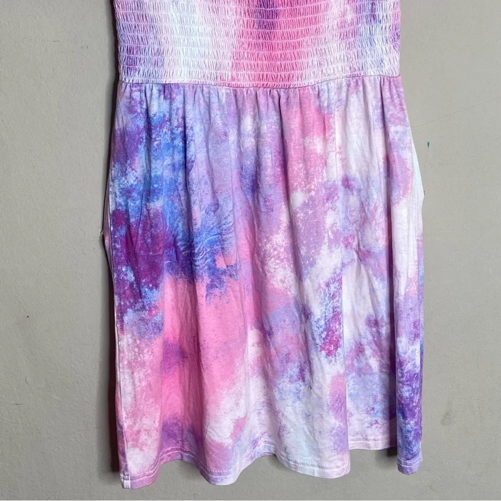 The Children’s Place Girl Dress Multicolor Open Shoulder Size 5/6 Years